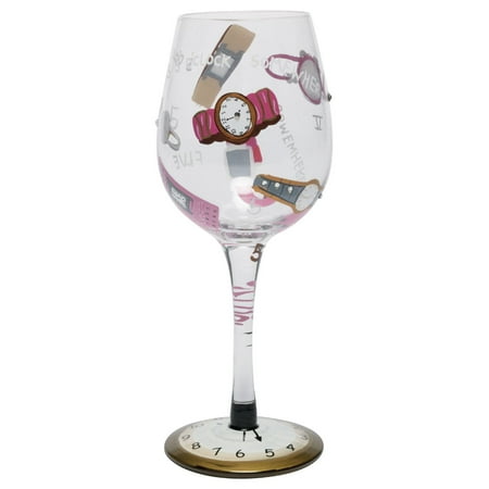 Lolita from Enesco Love My Wine Glass, 5 O'clock Somewhere