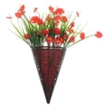 thumbnail image 6 of unbranded Leaf Wall Hanging Artificial Flowers Lifelike Flower Basket 32X20CM, 6 of 8