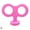 Pink, variant on Motorcycle Clockwork Decoration for Multiple Vehicles - Easy to Install, Waterproof and Rust - Proof, Enhancing Appearance