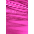 thumbnail image 7 of Sakkas Women's Shiny Metallic Liquid High Waist Pencil Skirt - Pink - Small, 7 of 7