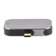 thumbnail image 5 of USB C Hub multifuncional 3 en 1 tipo C macho A DP USB A tipo C hembra estación de acoplamiento para Windows para Android para OS X, 5 of 5