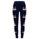 thumbnail image 3 of MKLEKYY Leggings para mujer, leggings de entrenamiento, leggings con estampado navideño, pantalones de bloques de color, leggings suaves y elásticos. 4876, 3 of 4