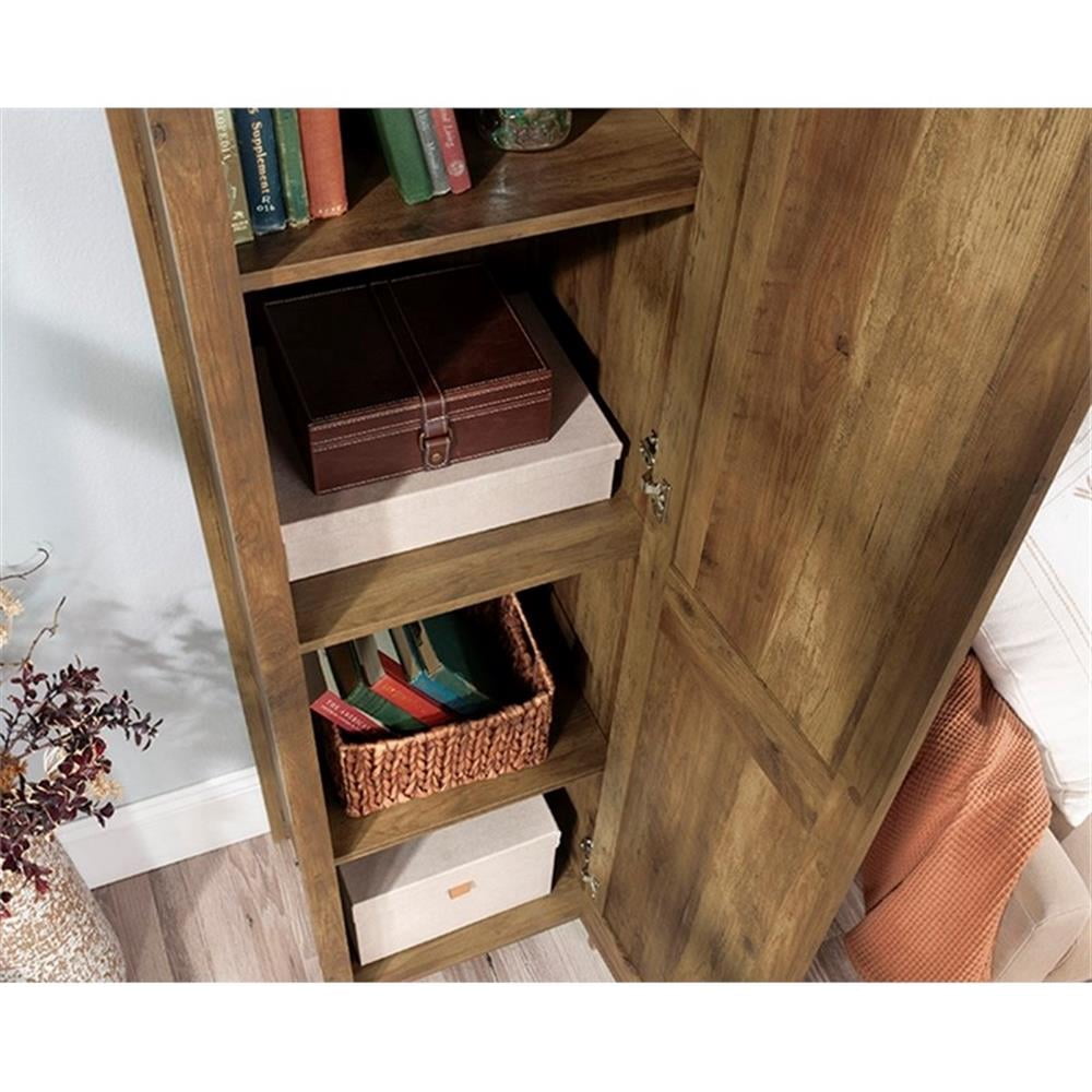 Sauder Miscellaneous Storage Engineered Wood Cabinet in Rural Pine