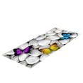 thumbnail image 2 of Beach Bathroom Rugs Stones and Butterflies Bath Mats Washable Carpets, 19.69" x 31.50", 2 of 5