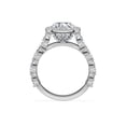 thumbnail image 3 of 2.00 Carat Brilliant Oval Cut Natural Diamond Solitaire with Accents Beautiful Ring for Engagement Solid 18K White Gold Size 9, 3 of 8