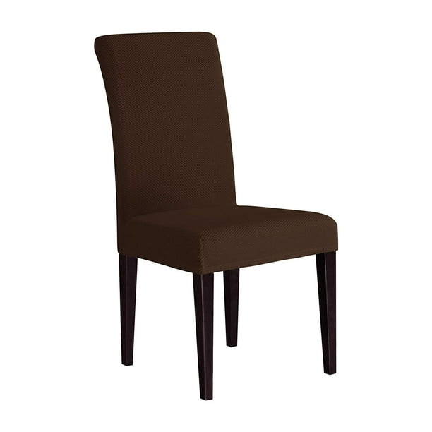 Subrtex Knit Dining Room Slipcovers Sets Stretch Removable Chair Furniture Protect Washable Elastic Seat Cover 6 Coffee Com - Subrtex Knit Stretch Dining Room Chair Slipcovers Subrtex Knit Dining Room Slipcovers Sets Stretch Removable Chair Furniture Protect Washable Elastic Seat Cover 6 Coffee Com - Subrtex Knit Stretch Dining Room Chair Slipcovers