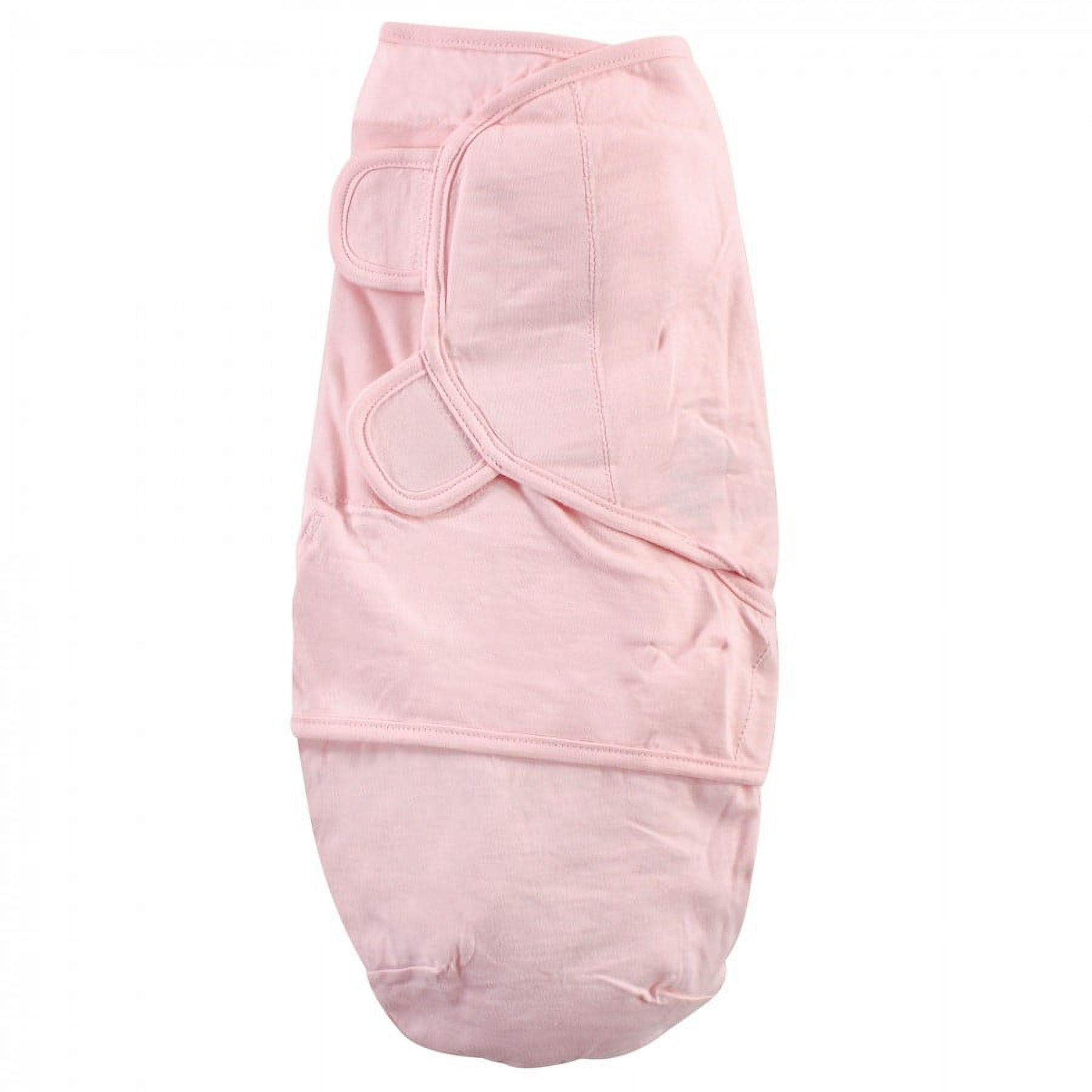 Hudson Baby Infant Girl Cotton Swaddle Wrap, Gray Unicorn, 0