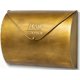 thumbnail image 1 of Buzón de pared dorado para exteriores, buzones de metal impermeables con acero galvanizado a prueba de óxido, buzón de gran capacidad para casa, 12.99 x 10.35 x 5 pulgadas, 1 of 9