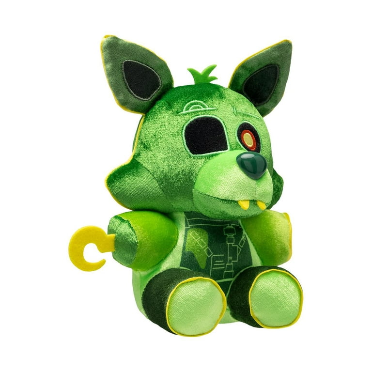 Funko Plushies Five Nights at Freddy's Blacklight Series Collectible Plush  (One Random) Neon Plushies and 2 My Outlet Mall Stickers 