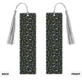 thumbnail image 2 of Kdxio Space Rockets Print Metal Tassel Bookmarks,Perfect Gift for Art Lovers and Bookworms Metal Bookmarks for Women, 2 of 8