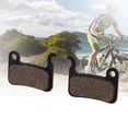 thumbnail image 3 of 4 Pairs Black Semi Metal M956 Bicycle Disc Brake Pads Set Resin Copper Sensitive Reaction Smooth  for Normal Ride, 3 of 7