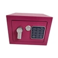 thumbnail image 2 of GUOOL Digital Security Box Container Simple for Home Use for Documents Travel Dorm Pink, 2 of 9