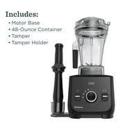 خلاط Vitamix Ascent X2، عبوة 48 أونصة، لون أسود داكن 