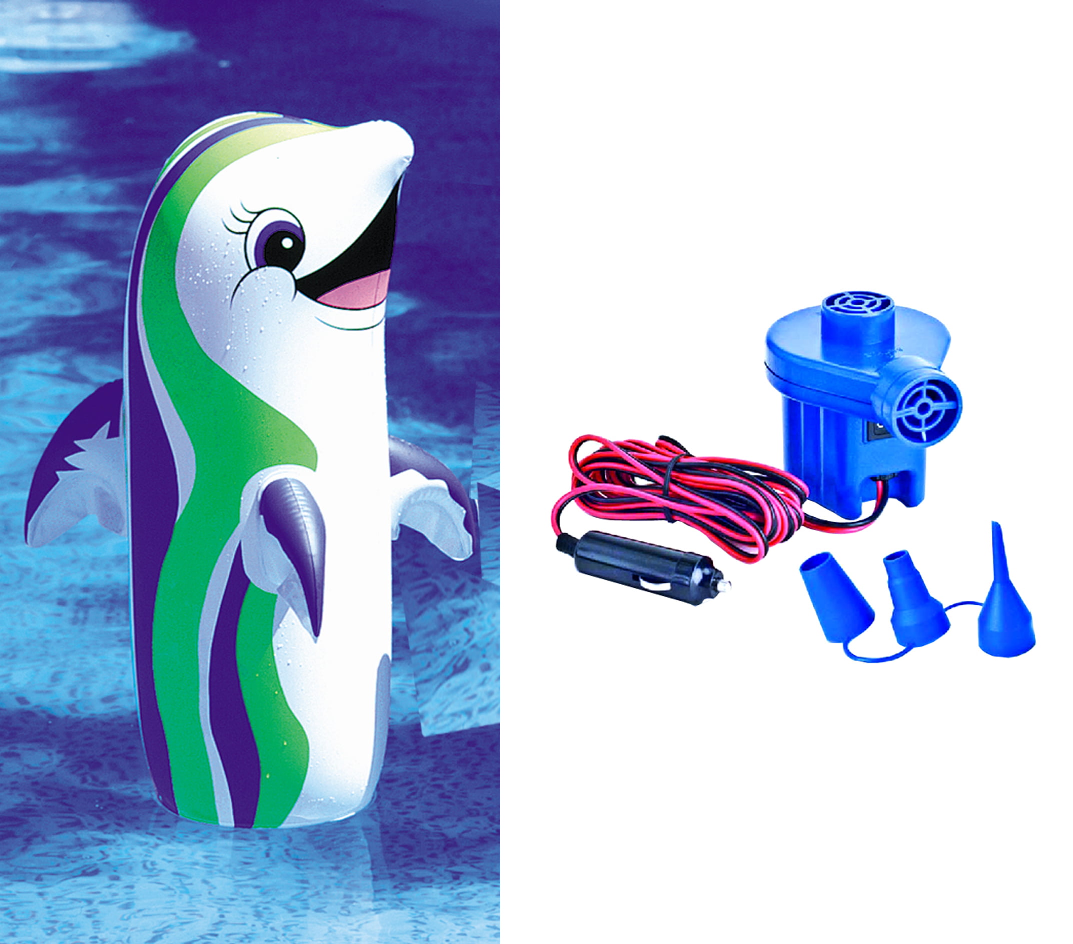Swimline 36 inch Inflatable Dancing Dolphin Toy for sale online 