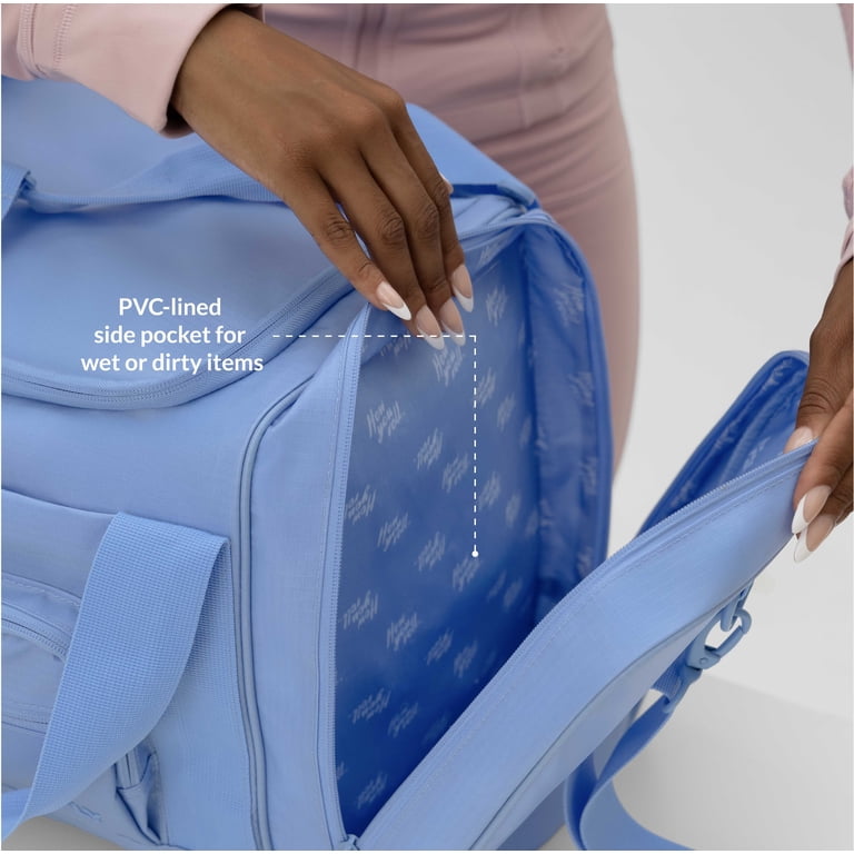 iFLY 20-Inch Water-Resistant Travel Duffel Bag, Frost Blue photo 6