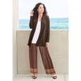 thumbnail image 6 of Roaman's Women's Plus Size Ultrasmooth Fabric Long Sleeve Cardigan, 6 of 6