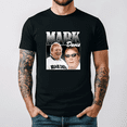 thumbnail image 1 of T-Shirt Drôle Unisexe à Motif Graphique Mark Davis P-5TG, 1 of 4