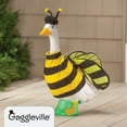 thumbnail image 2 of Gaggleville Bumble Bee Goose Outfit, Fits Large 23" H Statue, by Fox Valley Traders, 2 of 7