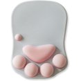 thumbnail image 1 of Linda alfombrilla de ratón de oficina con soporte para muñeca, diseño de pata de gato, regalos para escritorio de oficina, juegos en casa, regalos de cosas Kawaii, alfombrilla de ratón ergonómica, 1 of 5