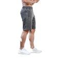thumbnail image 4 of xiaxaixu Short Homme Couleur Contrastée, Pantalon Taille Haute à Lacets, 4 of 8