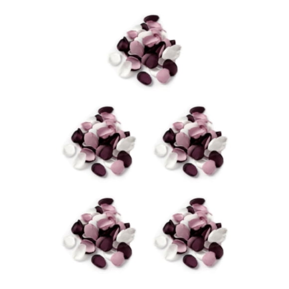 Pétalos de rosa artificiales Yuarrent 200 piezas Púrpura