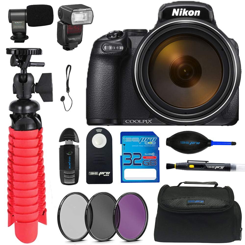 Nikon Coolpix P1000 16.7 Digital Camera with 3.2