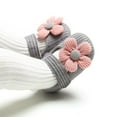 thumbnail image 2 of URMAGIC Newborn Baby Girl Shoes+2pcs Headband,Infant Toddler Soft Sole Crib Princess Shoes, 2 of 5