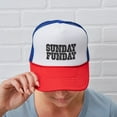 thumbnail image 6 of CafePress - Sunday Funday - Adjustable Unisex Printed Trucker Hat with Mesh Back, 6 of 10