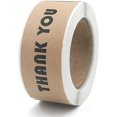 thumbnail image 5 of PinesC 120 Stickers/Roll, 1 * 3 Inch, Kraft Paper Sticker, Thank You Stickers, Suitable for Waterproof Stickers, Rectangle Sealing Paste, 2 Rolls, 5 of 5