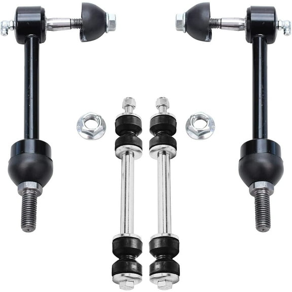 Detroit Axle - 4pc Front Rear Sway Bar Links Replacement for Ford Crown Victoria Lincoln Town Car