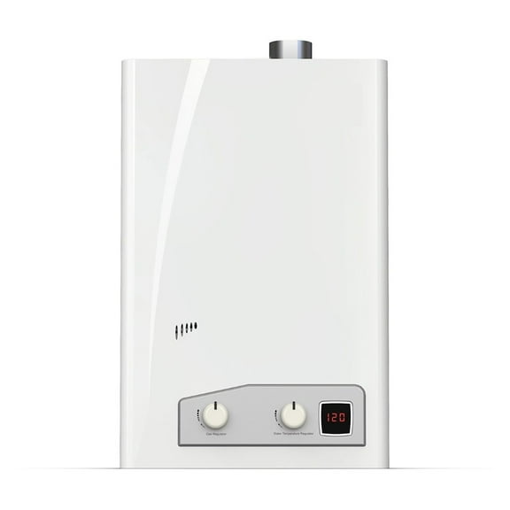 Indoor 4.0 GPM Liquid Propane Tankless Water Heater Gas Instant Electric Heaters Major Appliances Home ,Safety Protections