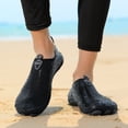 thumbnail image 6 of ChiVerve Hiking Barefoot Shoes for Women Men Breathable & Non-Slip Athletic Footwear Wide Toe Water Shoes, Designed for Walking & Running & Swimming | Black, 12.5 Men, 6 of 9