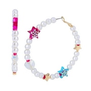 Betsey Starry Hoop Earrings C80