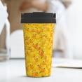 thumbnail image 6 of Lsque duck floating in the pool Pattern Travel Coffee Mug 16oz: Insulated Coffee Cup with Leakproof Lid, Coffee Tumbler, Reusable Coffee Cups with Seal Lid, 6 of 8