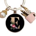 thumbnail image 4 of Llavero con letra A-Z inicial creativo para mujeres hombres, 4 of 9