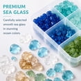 thumbnail image 2 of Clearance Sea Glass Art Kit Mosaic Kit,Create Beautiful Ocean-Inspired Artwork with Colorful Glass Pieces, Coastal Home Decor & Creative Handmade Gift, 2 of 7