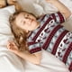thumbnail image 5 of Balery Buffalo Plaid Forest Conjunto de Pijama Infantil de Manga Corta con Estampado – Ropa de Dormir de Algodón Suave-X-Large, 5 of 5