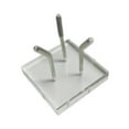 thumbnail image 4 of Pedestal del soporte de exhibición de roca de roca de lana de brazo de metal con soporte mineral de base acrílica para rocas Oficina de mesa de coral Estilo a, 4 of 8