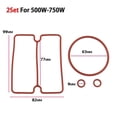 thumbnail image 1 of 8Pcs/Set Nitrile Rubber Sealing Ring For Oil Free Air Compressor Cylinder Head, 1 of 9