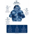 thumbnail image 5 of Gerber Baby and Toddler Boy 1pc Hooded Microplush Jacket, Sizes (12 Months - 5T), 5 of 6