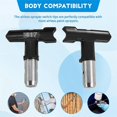 thumbnail image 5 of 4Pcs Reversible Airless Paint Sprayer Nozzle Tips, Airless Sprayer Spraying Machine Parts(215,315,41, 5 of 5