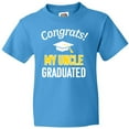 thumbnail image 3 of Inktastic Congrats My Uncle Graduated with Cap Youth T-Shirt, 3 of 5