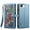 Blue, variant on ELEHOLD Crossbody Wallet Case for iPhone 16e/17e, RFID Blocking Shockproof PU Leather Zipper Cover with Kickstand, Blue
