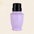 thumbnail image 3 of Nail Polish Remover Alcohol Liquid Press Pumping Dispenser Empty Bottle (Purple), 3 of 6