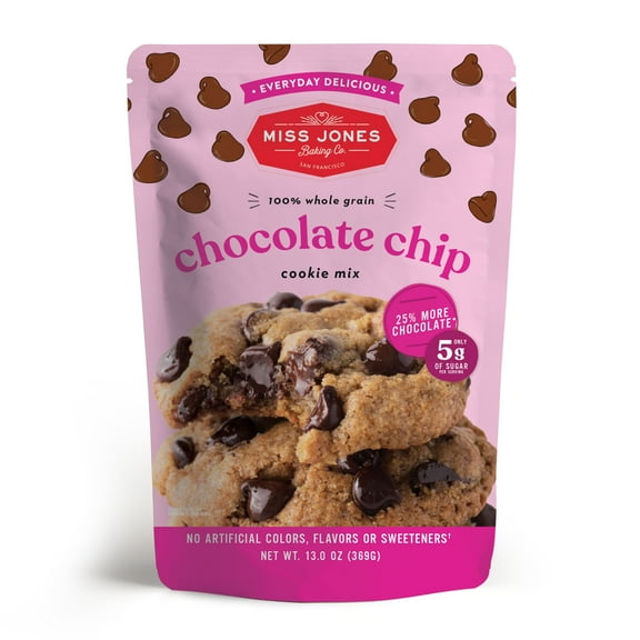 Miss Jones Baking Co. Everyday Delicious Chocolate Chip Cookie Mix, 13oz