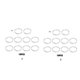 thumbnail image 4 of Monstrate 10 unids/set Circular tarta porosa anillo resistente y duradero fácil de de acero inoxidable pastel agujero moldes Cocina y Comedor Como se muestra 7cm, 4 of 6