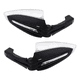 thumbnail image 1 of Cubre Puños Moto Hand Guards Universales Luz Led Lab.G, Negro Blanco, 1 of 5