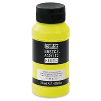 Liquitex Basics Acrylic Fluid Paint - Cadmium Yellow Light Hue, 118 ml