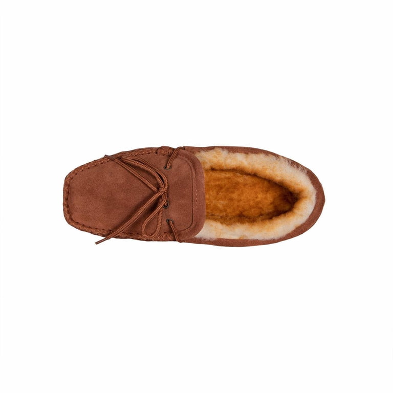 Cloud Nine Sheepskin Mens Soft Sole Moccasin Slippers  display picture 3