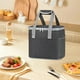 thumbnail image 4 of Bolsa térmica para almuerzo para estudiantes, con forro de aluminio, aislante portátil y grueso para alimentos fríos y calientes, ideal para uso educativo, laboral y picnics. Aestivo |, 4 of 7